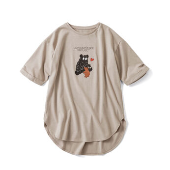 frauglatt | ｆｇバーバパパロングＴシャツ〈ＢＥ〉