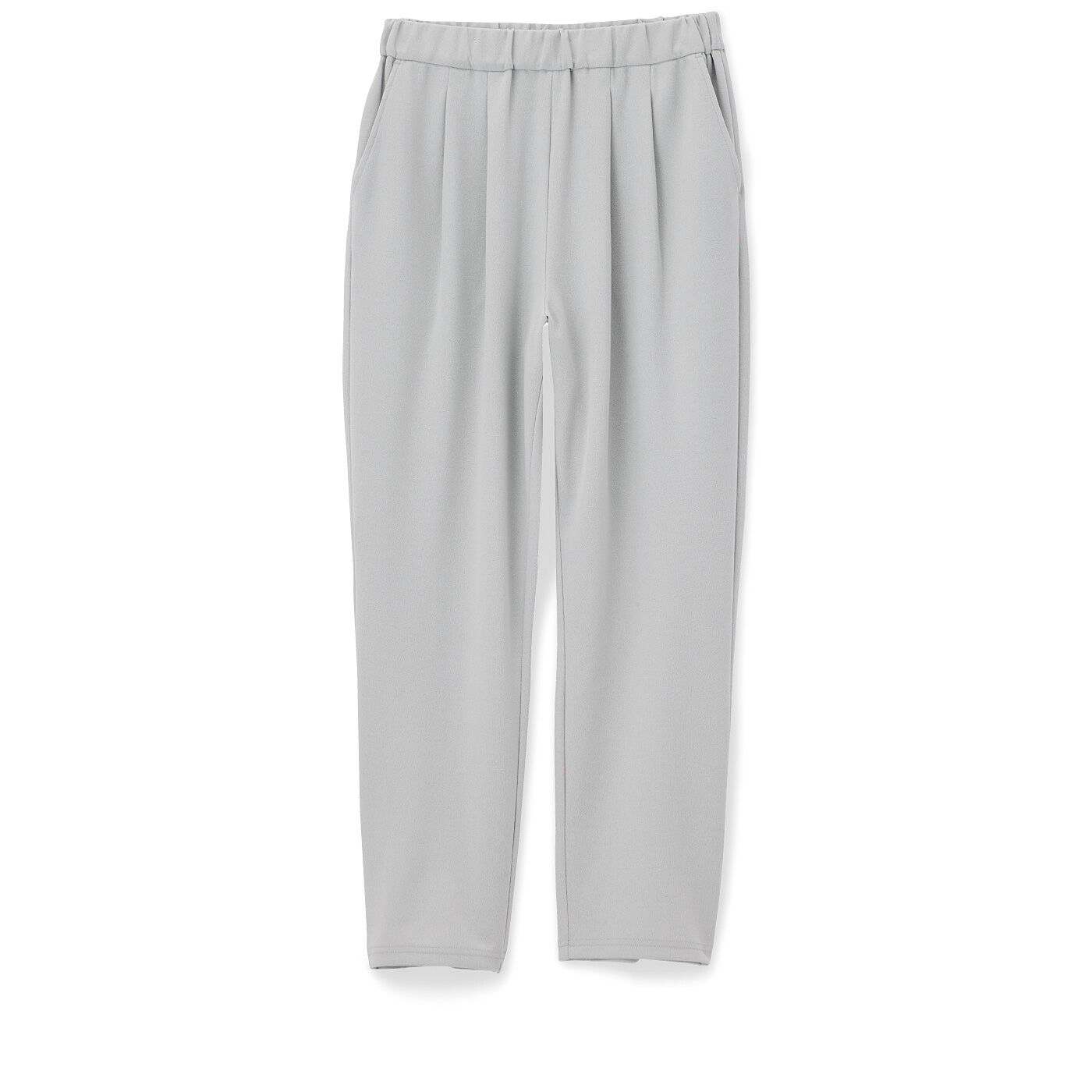 frauglatt［フラウグラット］|フラウグラット　らくして美脚♪ さらり伸びやかジョーゼットカットソーパンツ〈UV対策/吸水速乾〉|〈ペールグレー〉