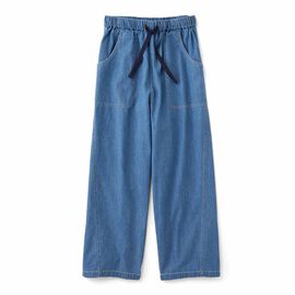 frauglatt | コットン100％の 大人のゆるデニムパンツ