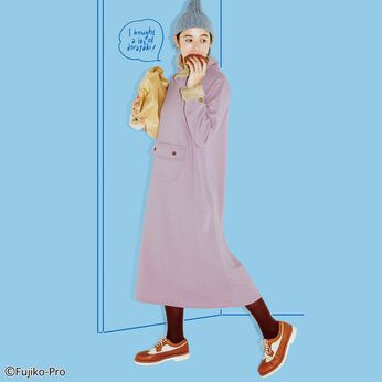 frauglatt | ドラえもん　全身ふんわり 裏起毛ロングワンピース