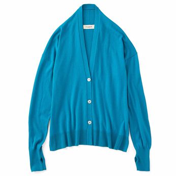 frauglatt | コットン100％ ニットカーディガン