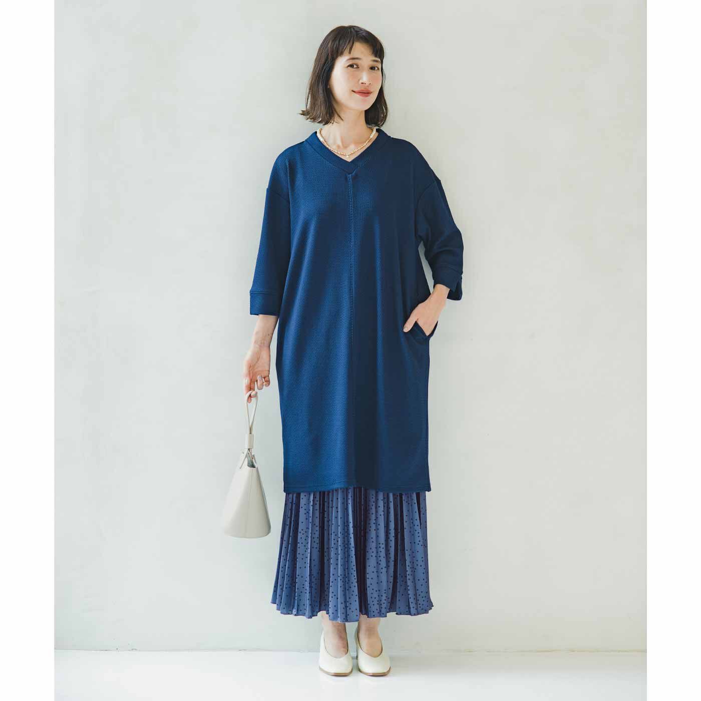 frauglatt［フラウグラット］|フラウグラット　3シーズン活躍♪ きれい見えジャカード編み柄のしなやかチュニックワンピースの会