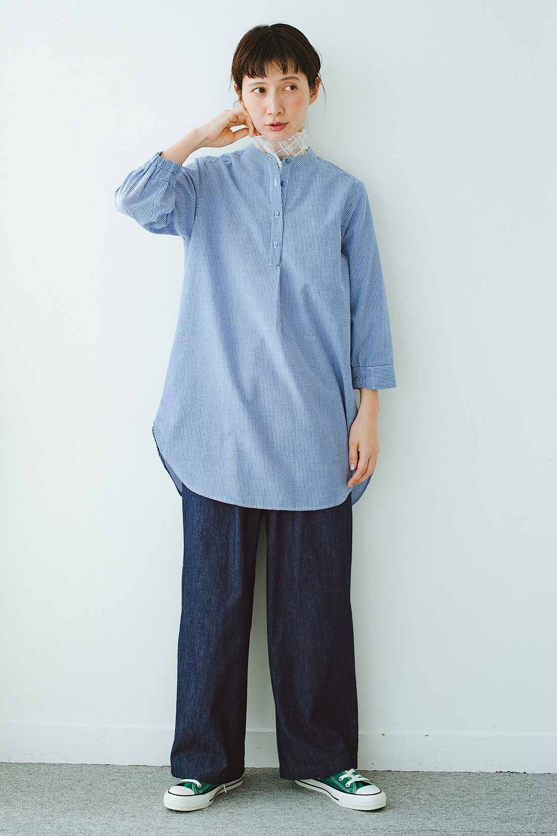 frauglatt|フラウグラット　はくだけでコーデがきまる♪ 綿100％の大人のゆる軽デニムパンツの会
