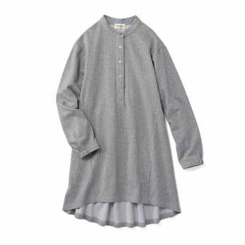 frauglatt | フレアーシルエットで細見えストライプチュニック