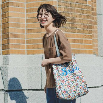 frauglatt | ｆｇ憧れのサジューコットンバッグ