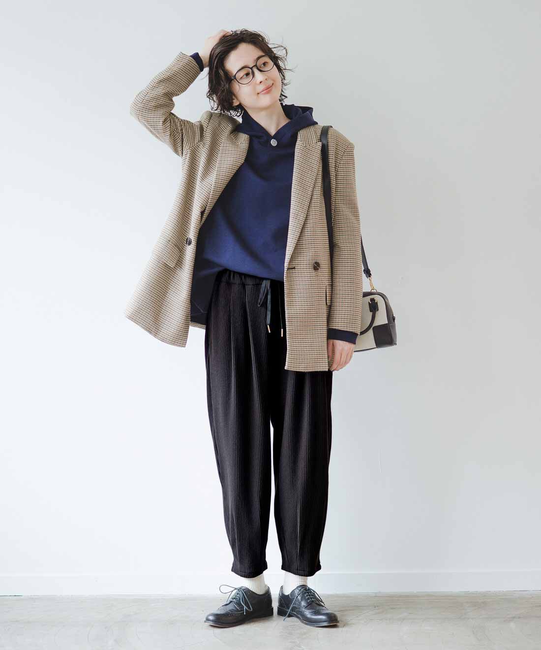 frauglatt［フラウグラット］|ニットコールふんわり美脚シルエットパンツのコーディネート