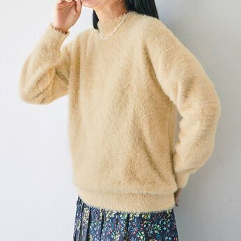 frauglatt［フラウグラット］ | もちふわシャギーニットトップス