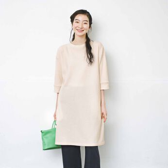frauglatt | さらりきれいめの ワッフルチュニック