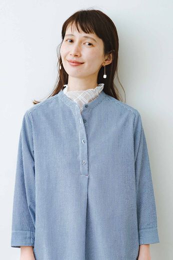frauglatt［フラウグラット］ | 着脱らくちんなやわらかチュール付け衿