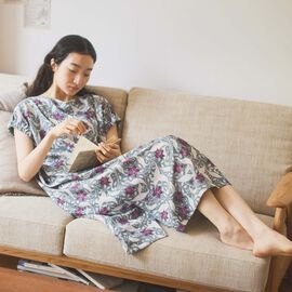am&be | 2‐WAYフラワーワンピース