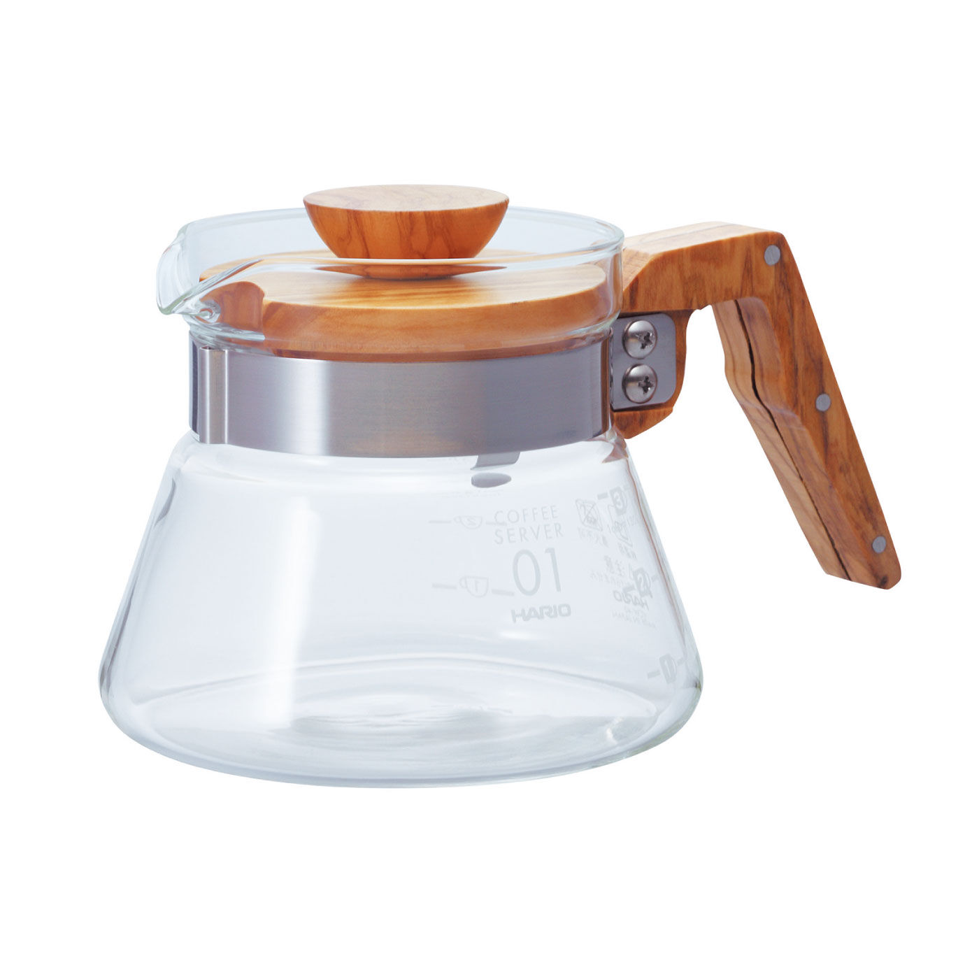am＆be［アンビィ］|ａｍ＆ｂｅ　HARIO  コーヒーサーバー400 オリーブウッド|コーヒーカップ １〜３杯用