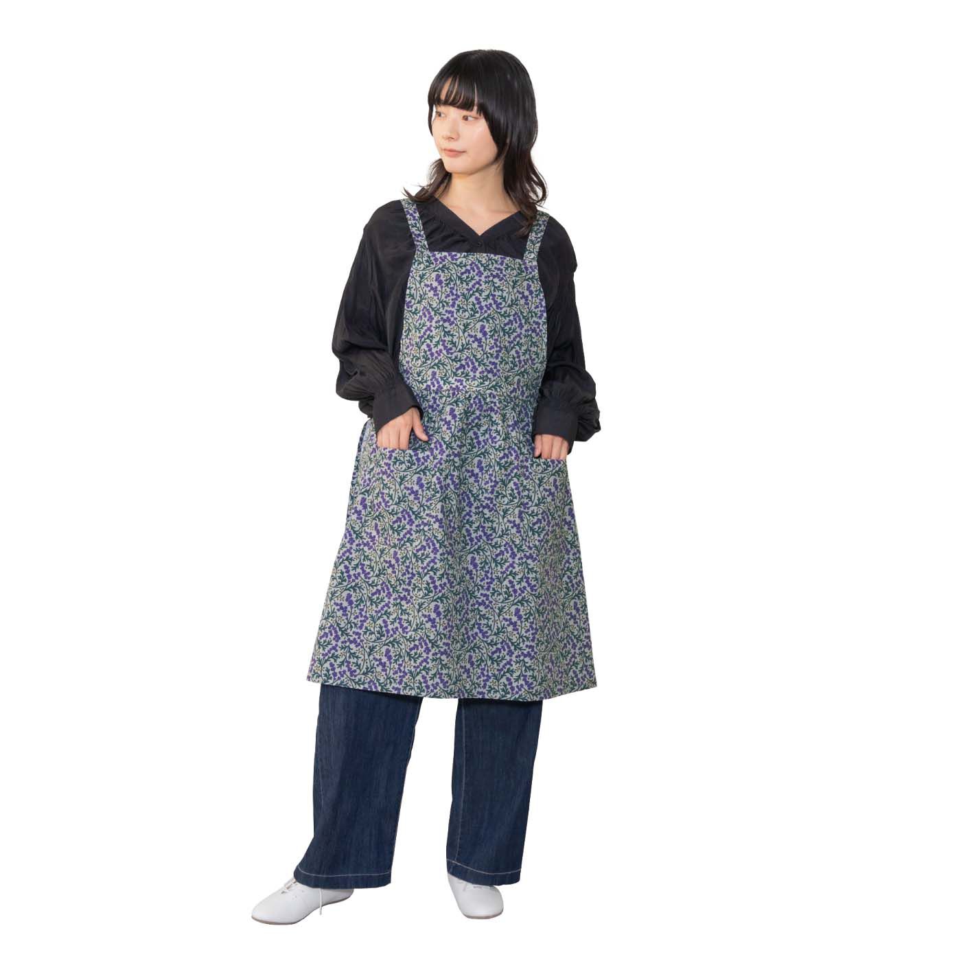 新しい季節 am＆be 2通りのシルエットが楽しめるおめかしワンピース ワンピース
