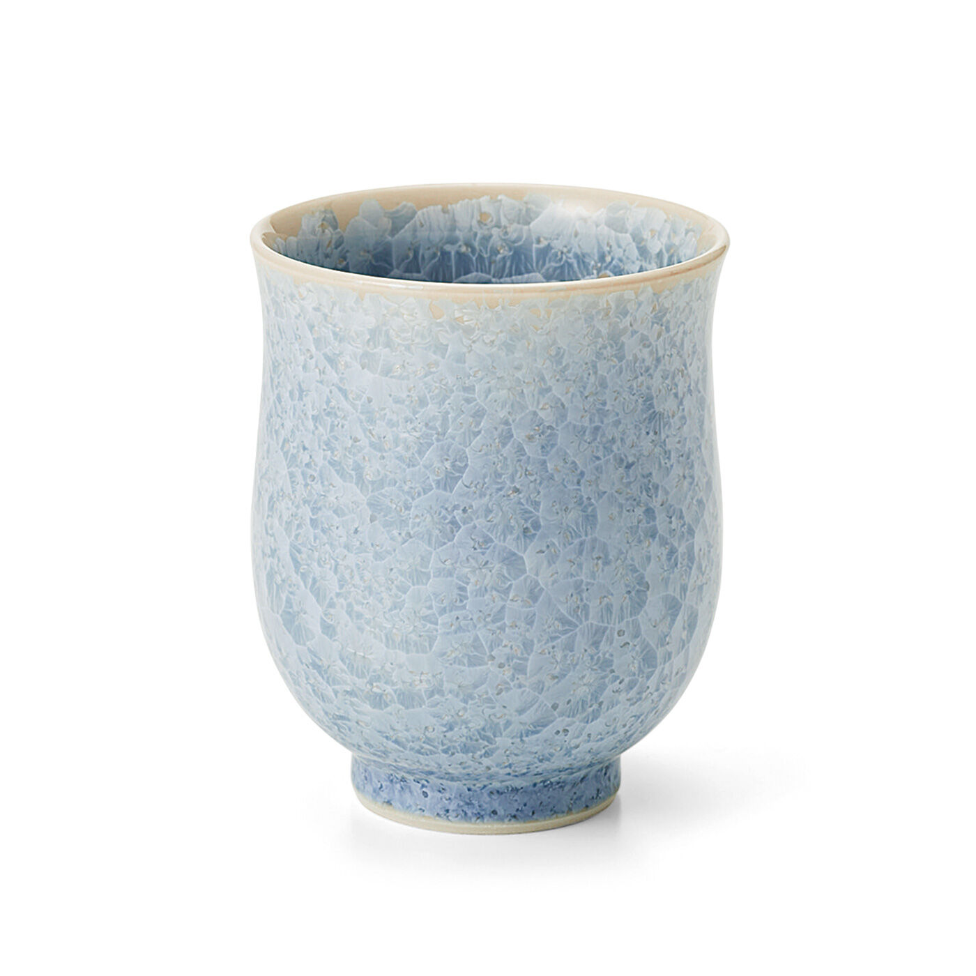 am＆be［アンビィ］|世界にひとつの景色と出会う　咲き誇る花結晶の清水焼〈湯呑み〉の会|〈紫陽花〉