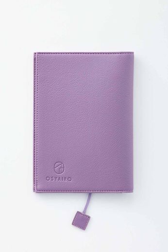 OSYAIRO | ＯＳ　フォトポケット付き文庫本＆手帳カバー〈紫〉