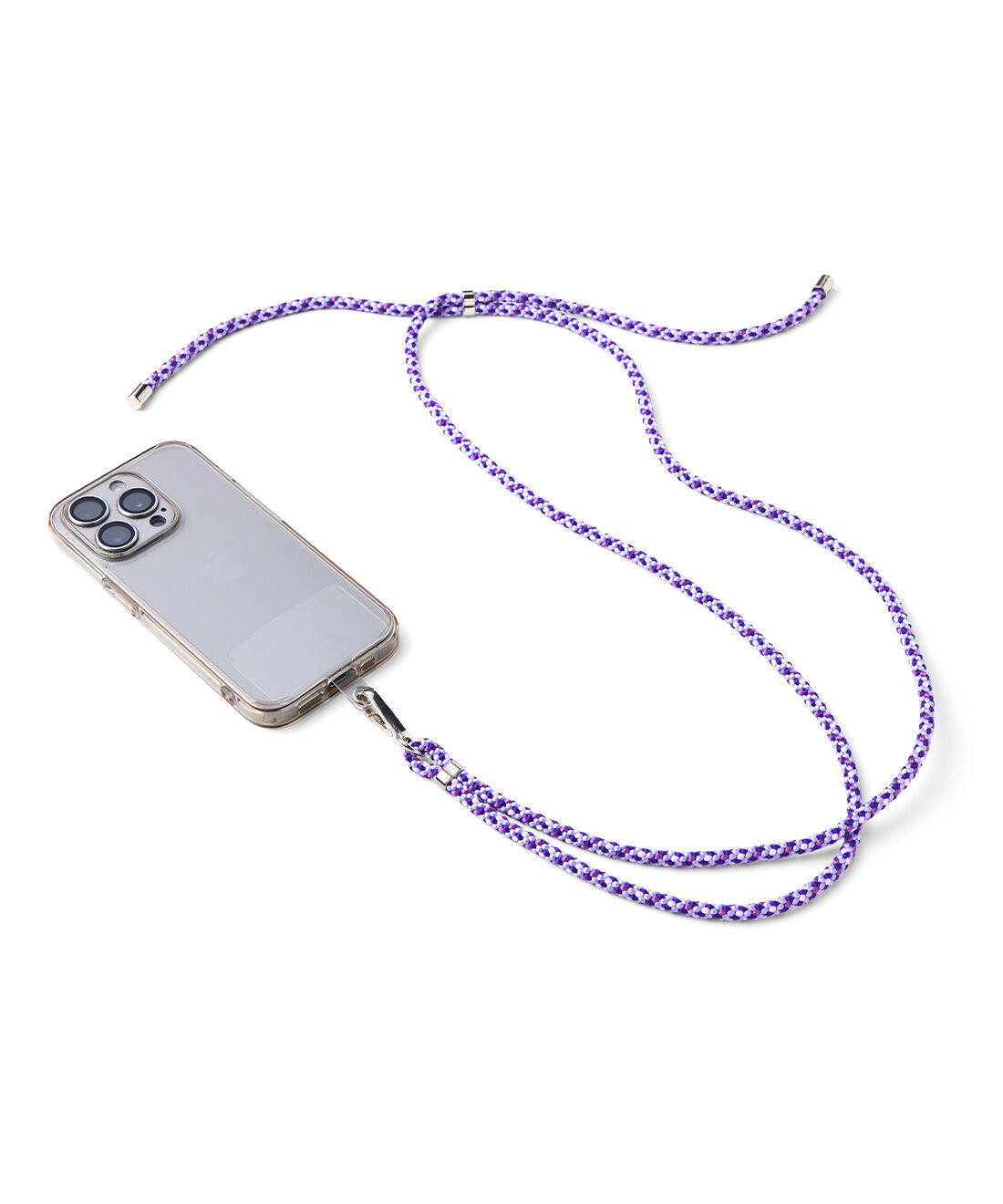 OSYAIRO［オシャイロ］|OSYAIRO 叶結びに願いを込める 京くみひもの推し色スマホストラップ〈黄〉|お手持ちのスマホケースのパーツなどにつけて。　※写真は〈紫〉です。