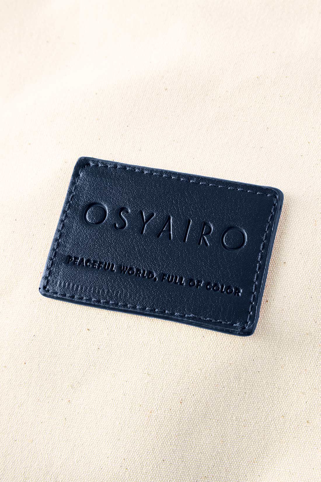 OSYAIRO|OSYAIRO  自立して便利！ 推しが入るポーチ付き バイカラーうちわバッグ〈ブルー〉