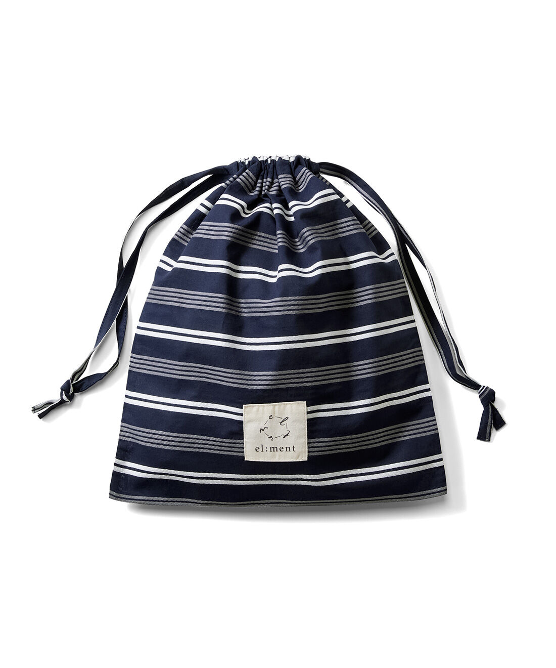 el:ment［エルメント］|el：ment 眠っていた播州織に平和の言葉をのせたオーガニックコットンTシャツ〈きんちゃく付き〉 by LOVE＆PEACE PROJECT
