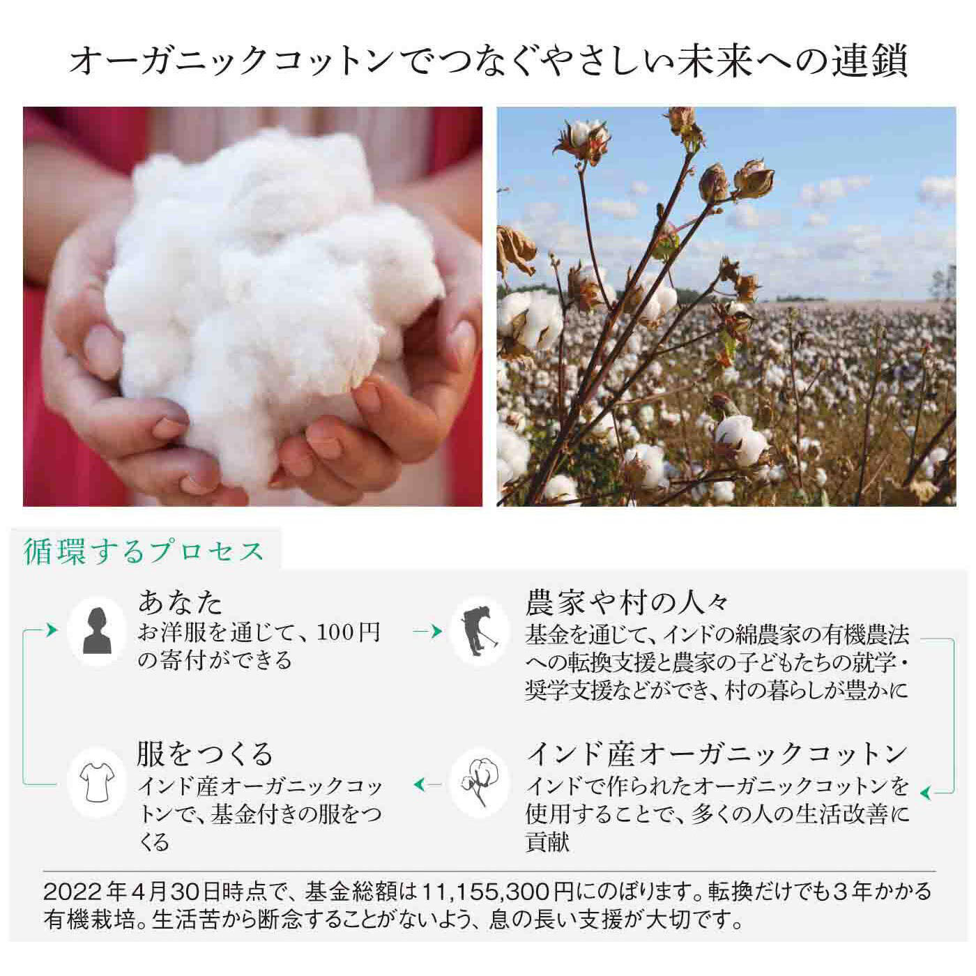 el:ment|Live love cotton（R）プロジェクト　el:ment　オーガニックコットン100％　日本の伝統色を愉（たの）しむ　きれい見えトップスの会