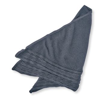 エルメント | ｅｌ鹿の子編みでさらり綿シルク三角ストール