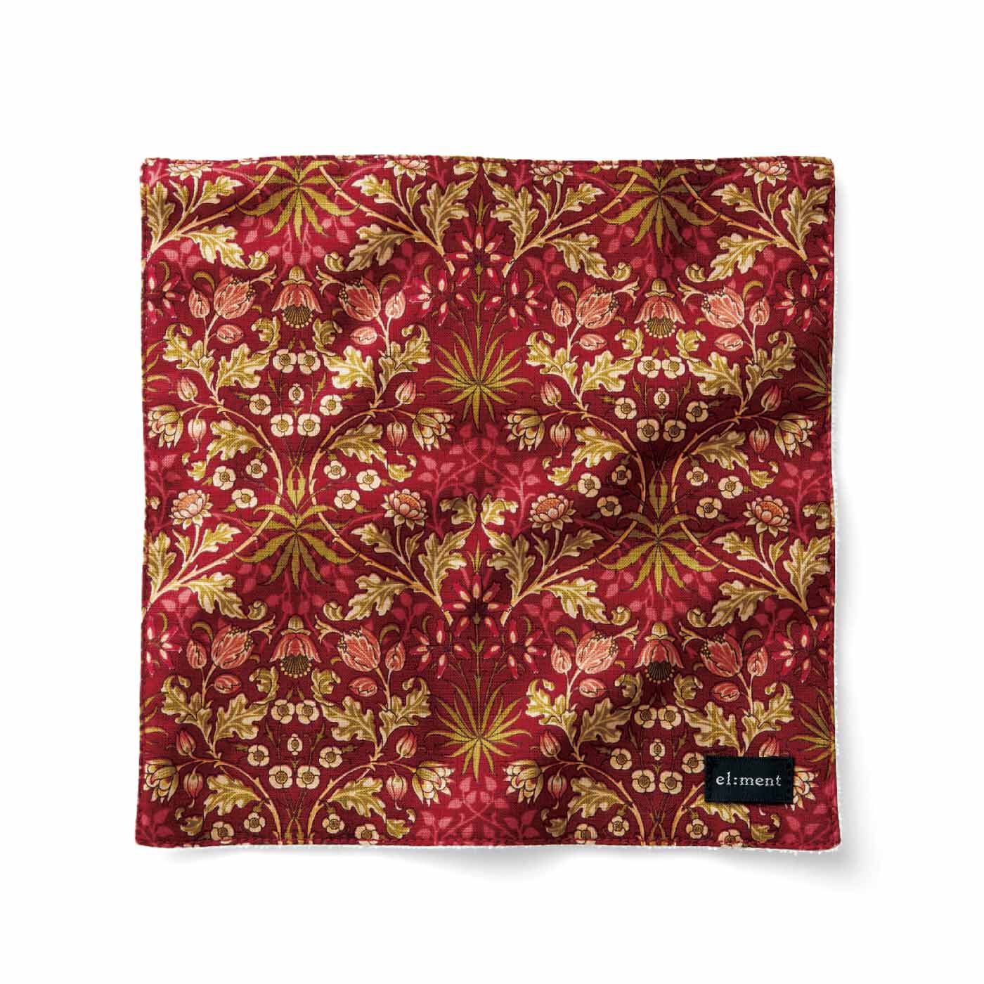 el:ment|el:ment　Fabric by BEST OF MORRIS　今治産パイルの吸水コンパクトタオルハンカチの会|Hyacinth