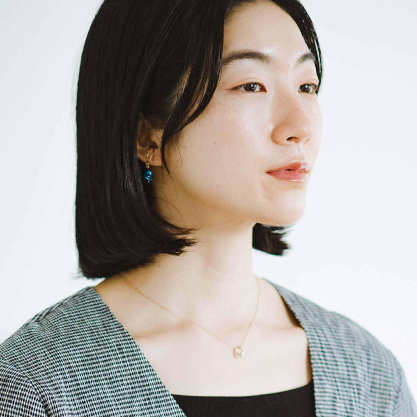 el:ment|el:ment　徳島・阿波藍を日常で愛（いと）おしむ　藍シェルの22金メッキイヤカフ〈片耳用〉の会