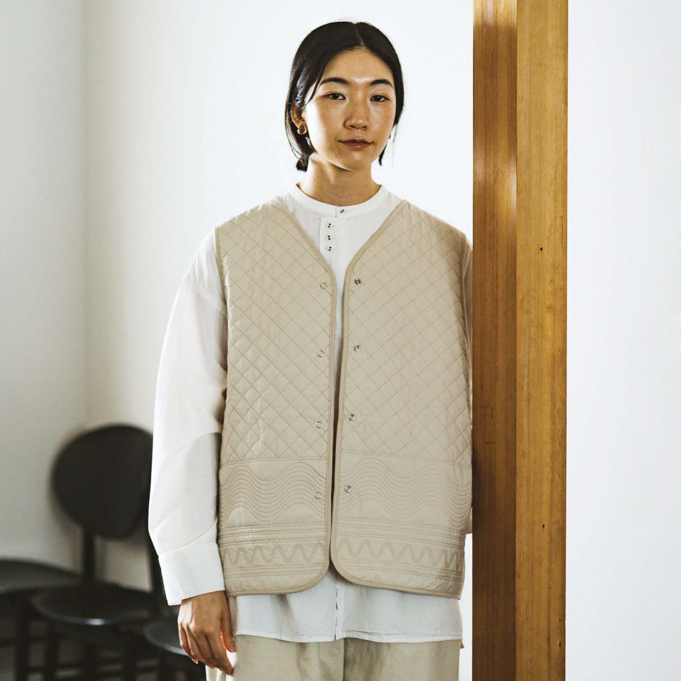 el:ment［エルメント］|el:ment　オリジナルキルトで仕立てたすっきり軽やか 中わた入りコットン混キルトベストの会