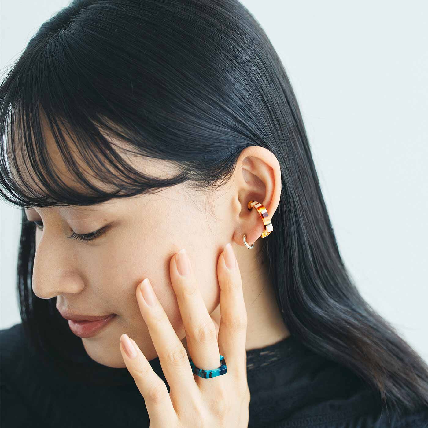el:ment［エルメント］|el：ment×KISSO 福井・鯖江の眼鏡技術生まれ 軽やかなイヤカフにもなるリングの会