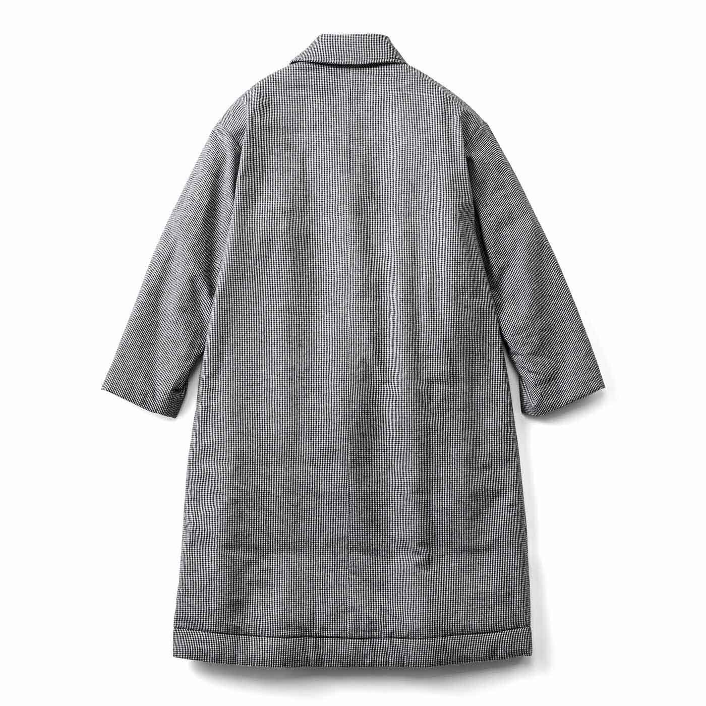 el：ment×山本祐布子 内側ひらりバラの実が華やぐ 中わた入りで軽やか マフラーいらずジャケットコート｜el:ment[エル：メント]｜フェリシモ 【公式通販】