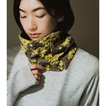 el:ment | 優美な立体的織物金華山織ネックウォーマー