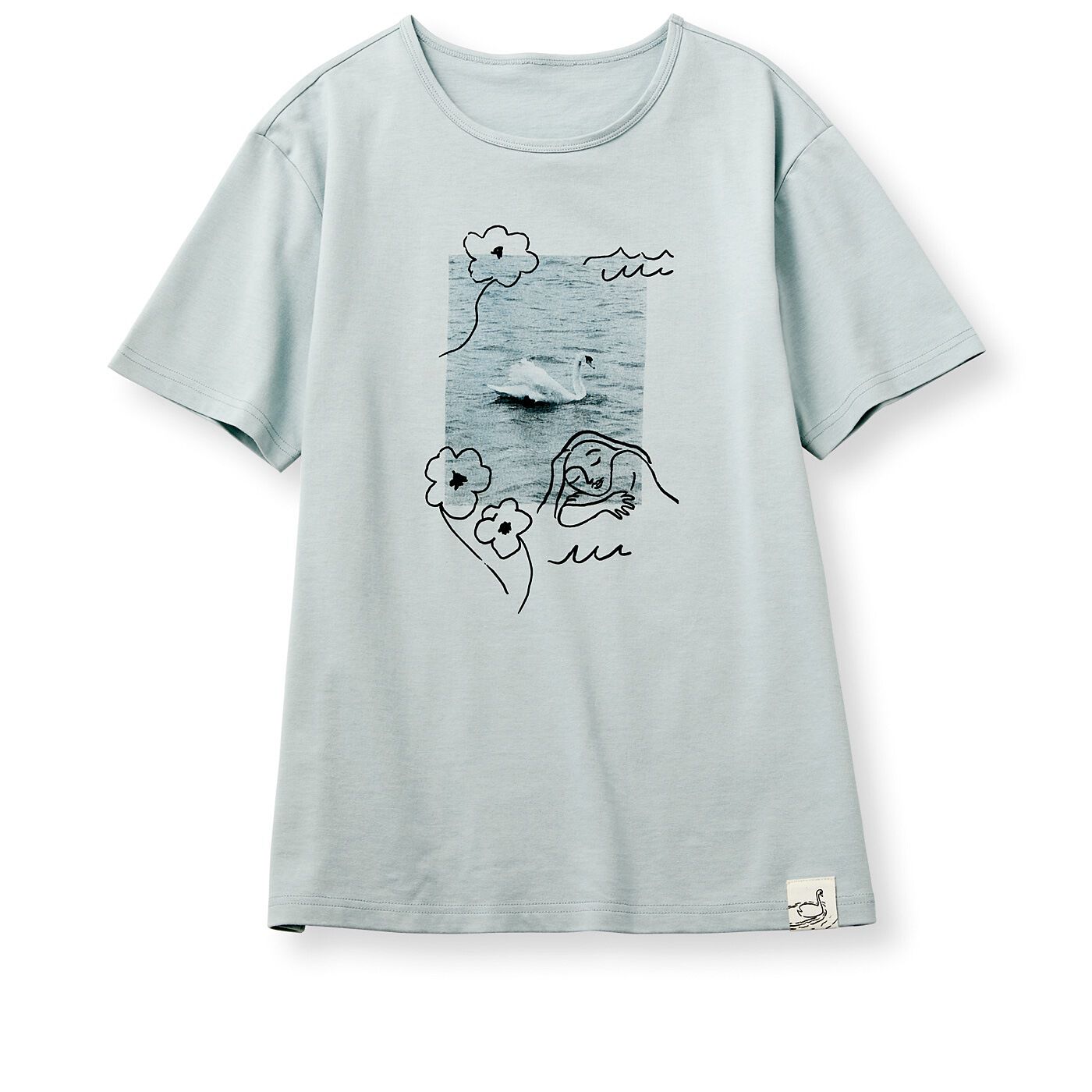 SAANA JA OLLI [サーナヤオッリ]|サーナ ヤ オッリ　フィンランドの旅先から届く　絵はがきみたいなフォトプリントTシャツの会|〈ウォーターグリーン〉