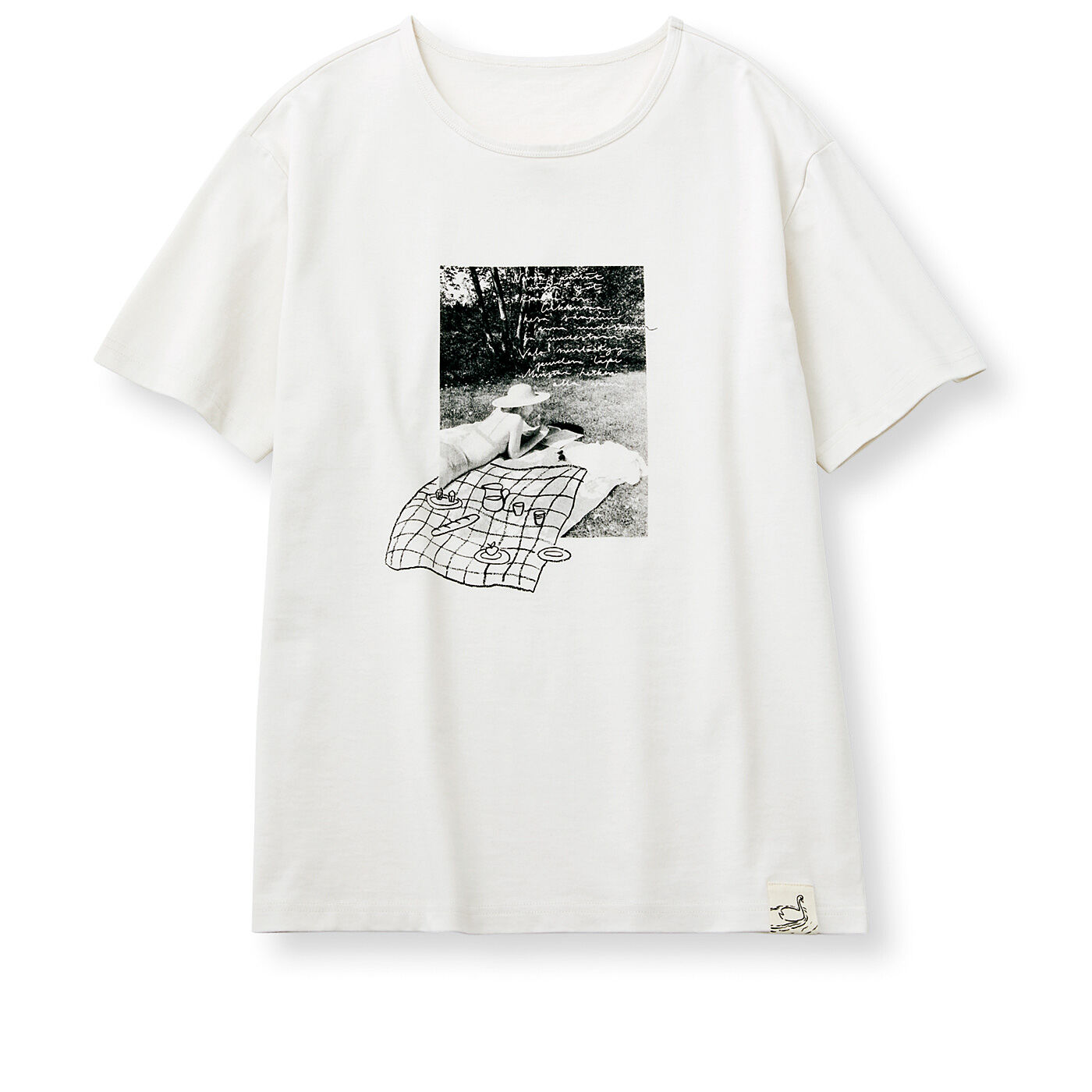 SAANA JA OLLI [サーナヤオッリ]|サーナ ヤ オッリ　フィンランドの旅先から届く　絵はがきみたいなフォトプリントTシャツの会|〈オイスターホワイト〉