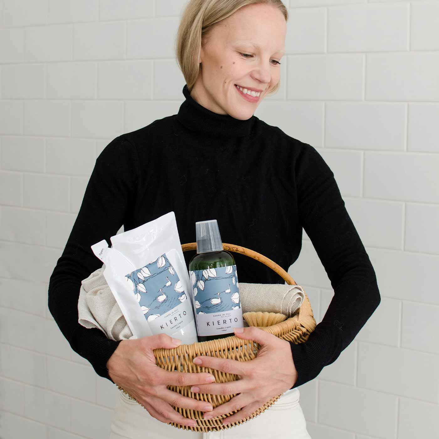 SAANA JA OLLI|サーナ ヤ オッリ 界面活性剤を含まない ハーブで洗う自然由来の衣類洗い KIERTO（キエルト）〈詰め替え〉の会