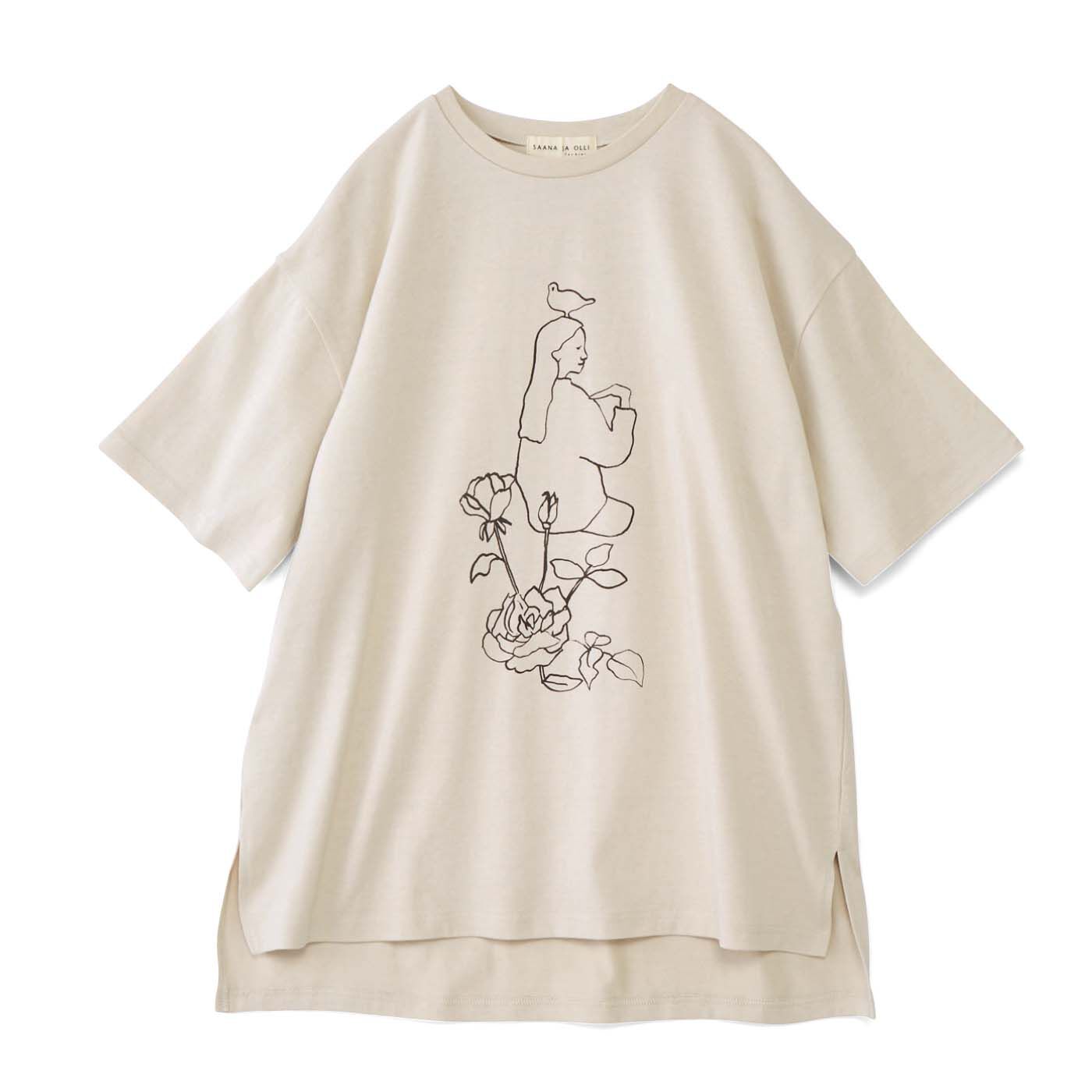 Ｌｉｖｅ ｌｏｖｅ ｃｏｔｔｏｎプロジェクト×サーナ ヤ オッリ すこやかな肌ざわりが自然体な オーガニックコットンのオーバーサイズＴシャツの会｜T シャツ・カットソー｜トップス｜レディースファッション｜北欧フィンランドのデザインユニットが描くインテリア ...