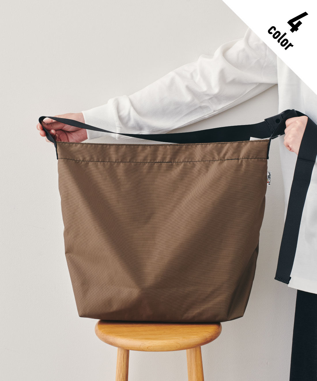 フェリシモファッションニュース|Drifter PLAIN SHOULDER BAG【WEB LIMITED ITEMS】|2.COFFEE