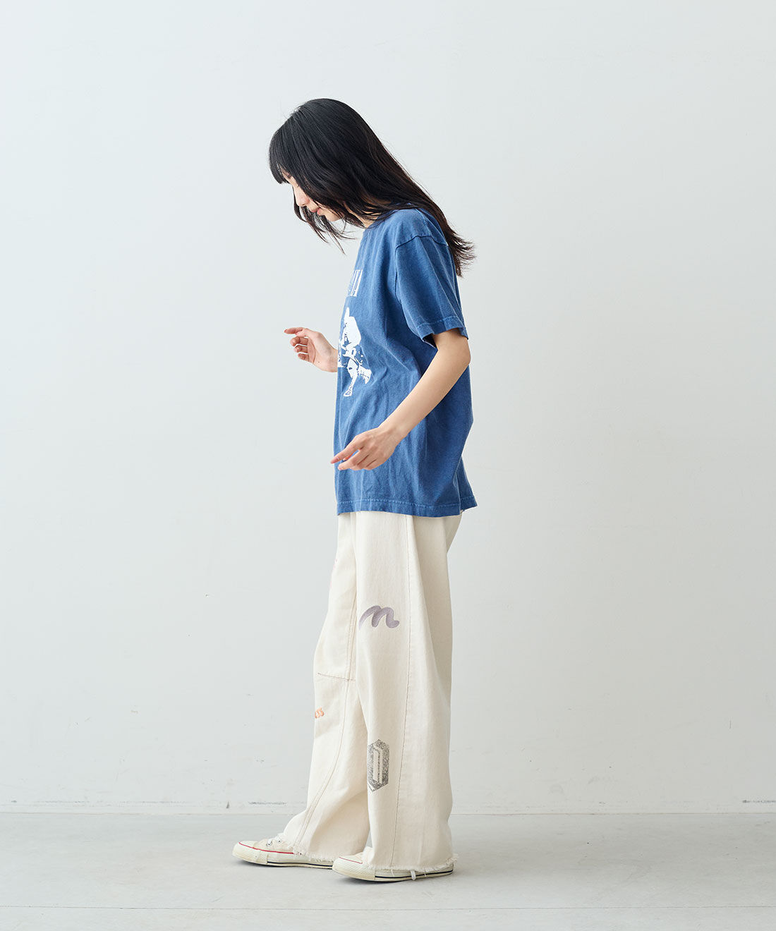 フェリシモファッションニュース|GOOD ROCK SPEED NIRVANA【WEB LIMITED ITEMS】|モデル身長：163cm　着用サイズ：M