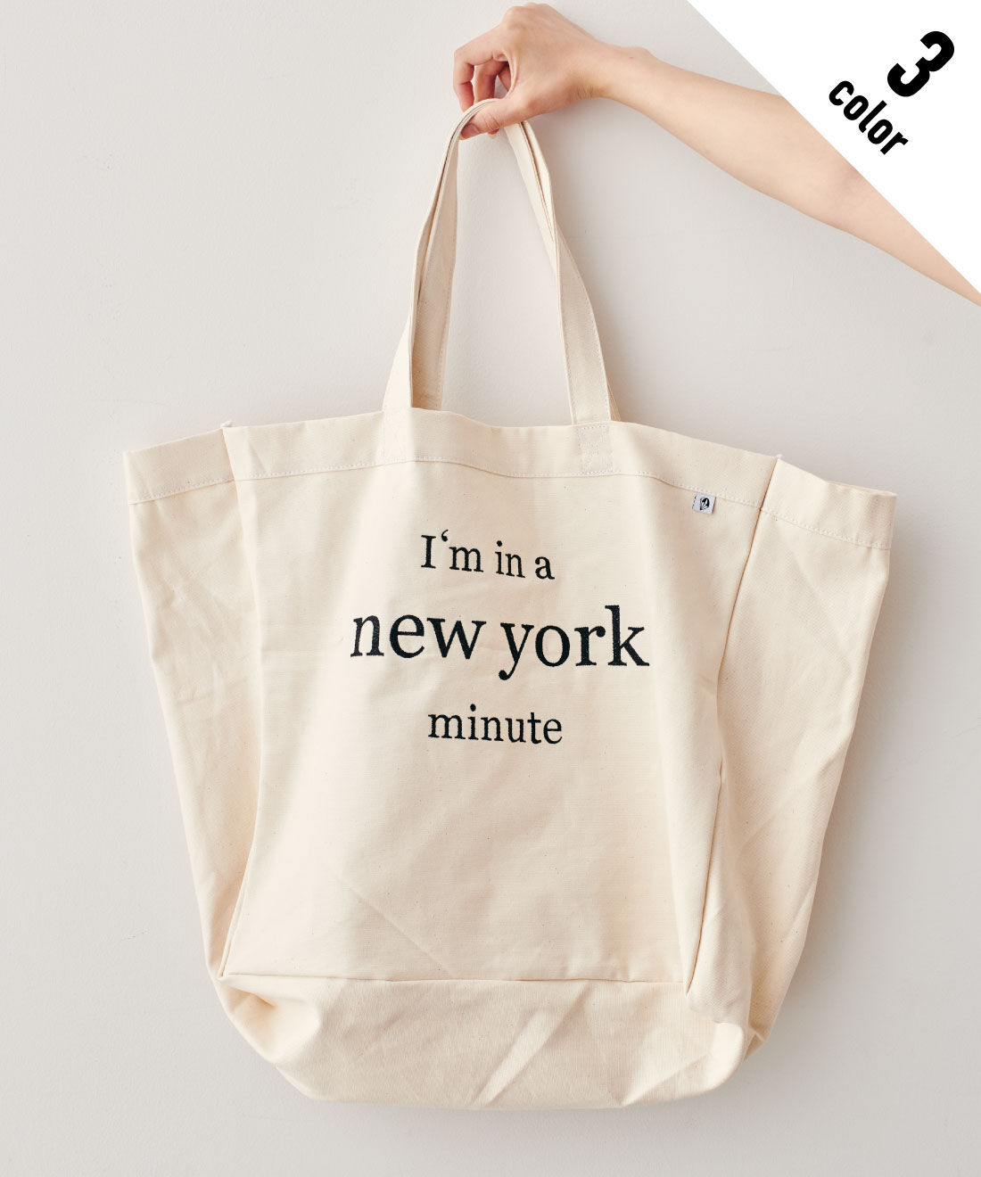 フェリシモファッションニュース|Drifter BIG MARKET TOTE【WEB LIMITED ITEMS】|1.NEW YORK MINUITE