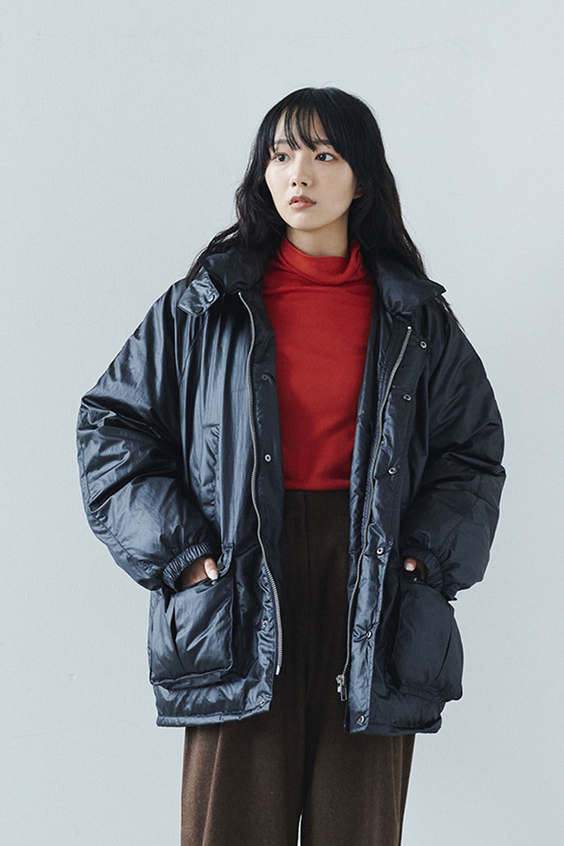 フェリシモファッションニュース|韓国セレクト MADE　素材にこだわったモンスターパーカー〈ブラック〉【WEB LIMITED ITEMS】