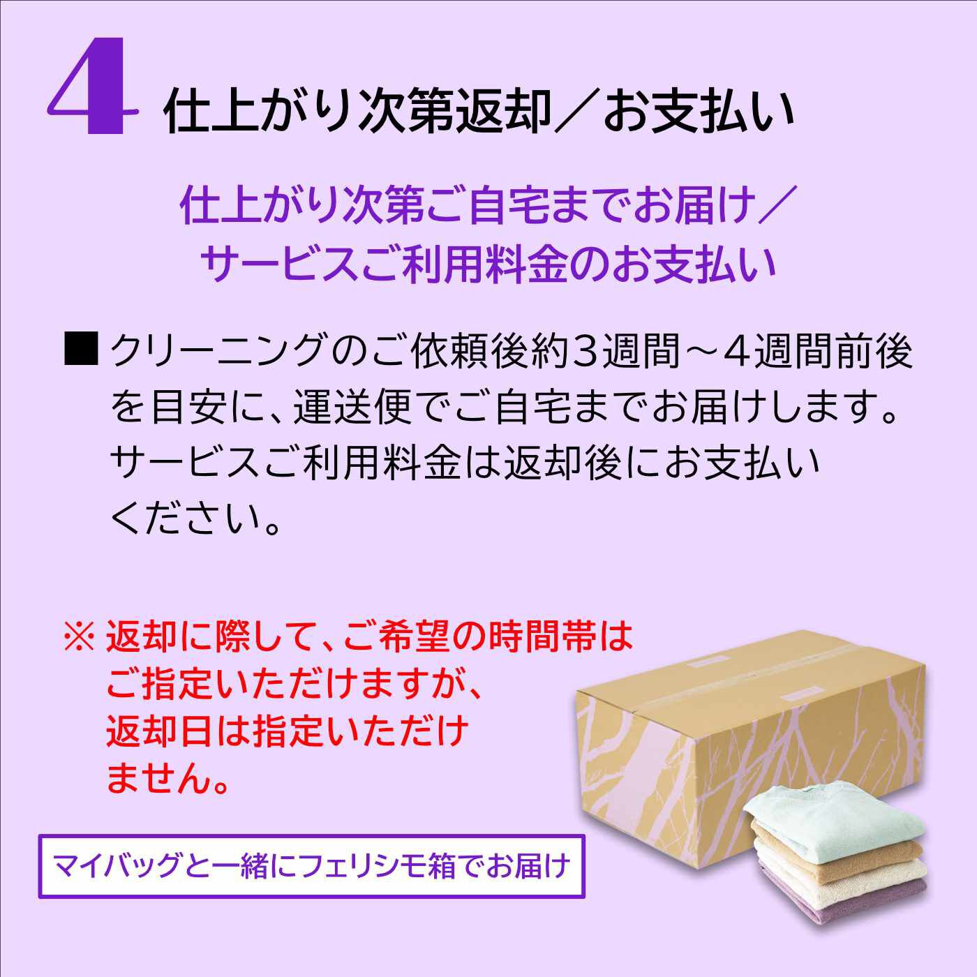 ライフコンシェルジュ|《宅配マイバッグ付き》洋服“プレミアム”専用 お申し込みキット:カジサポの宅配クリーニング 