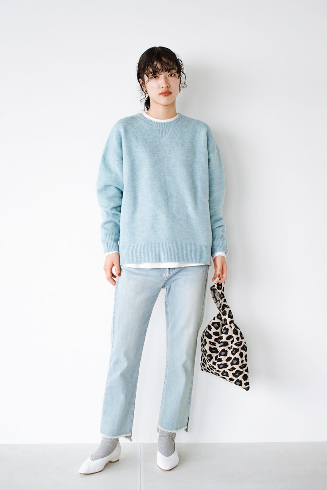 haco!|ｈａｃｏ！ スウェットとニットのいいとこどり！オシャレごころと暖かさと大人っぽさ、全部そろったウォッシャブルニット ｂｙ ｑｕｅ ｍａｄｅ ｍｅ