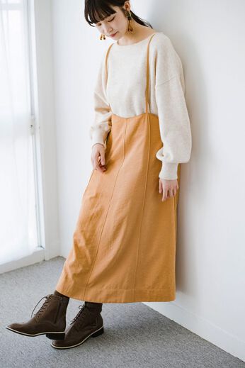 haco! | ｈ　女っぽいキャミサロペットスカート