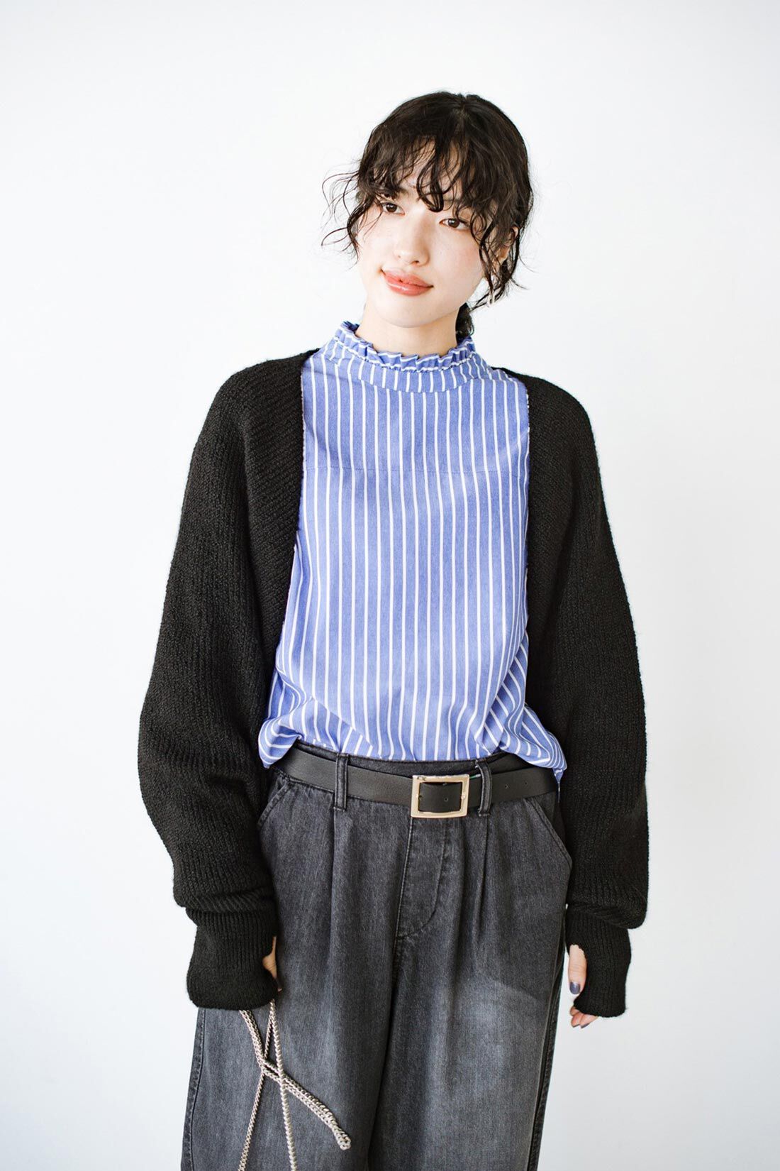 haco!|ｈａｃｏ！ 季節の変化を楽しむ「愛服」 シャツもブラウスもニットもやさしく包むアームボレロ
