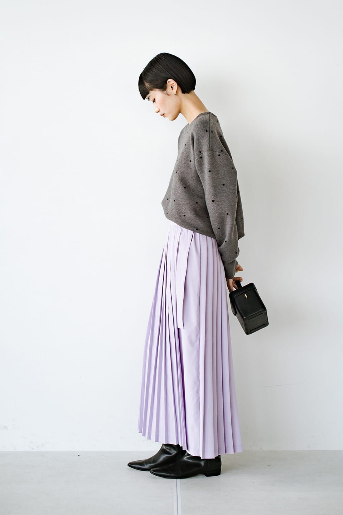 haco!［ハコ］|ｈａｃｏ！ ルンと一歩踏み出せる！動けばすそのハートがチラリとのぞく ラップ風スカート ｈａｃｏ！ ＦＡＣＴＯＲＹ ｗｉｔｈ ａｈ！