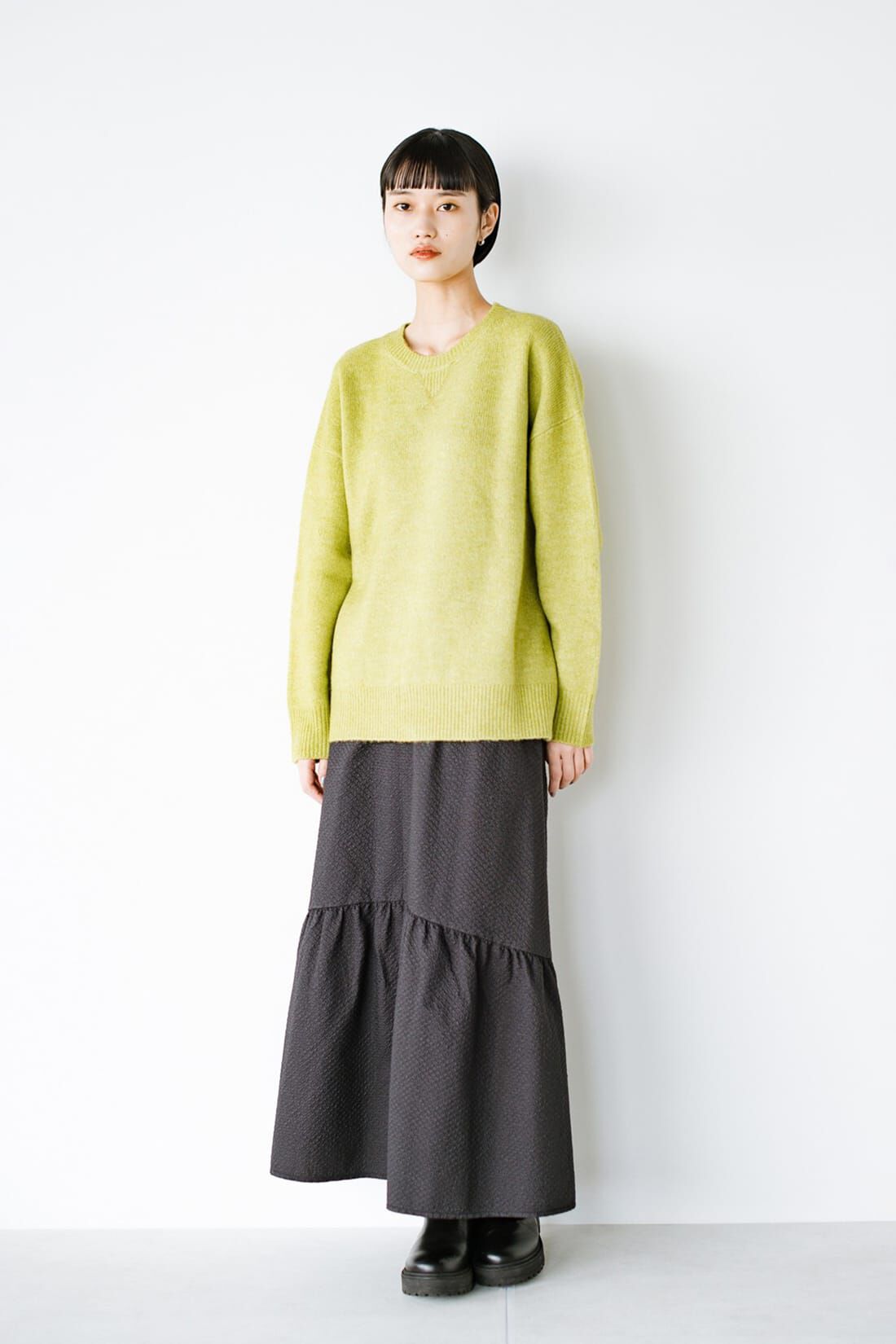haco!|ｈａｃｏ！ スウェットとニットのいいとこどり！オシャレごころと暖かさと大人っぽさ、全部そろったウォッシャブルニット ｂｙ ｑｕｅ ｍａｄｅ ｍｅ