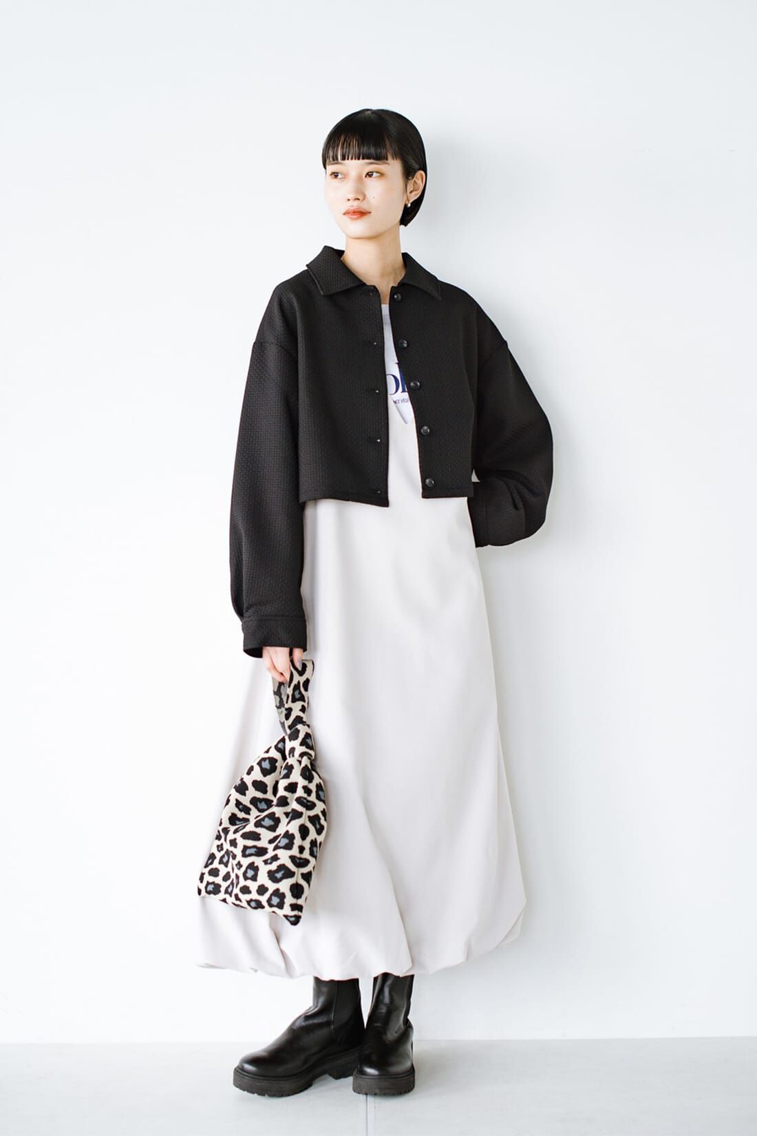 haco!|ｈａｃｏ！ 洗濯機洗いＯＫ！セットアップにもなるシャツジャケット〈日々グッジョ部’ｓ ｉｄｅａ〉〈ブラック〉