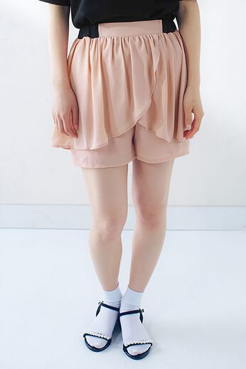 haco!［ハコ］ | Ｅ　ひらひら花びらキュロットパンツ