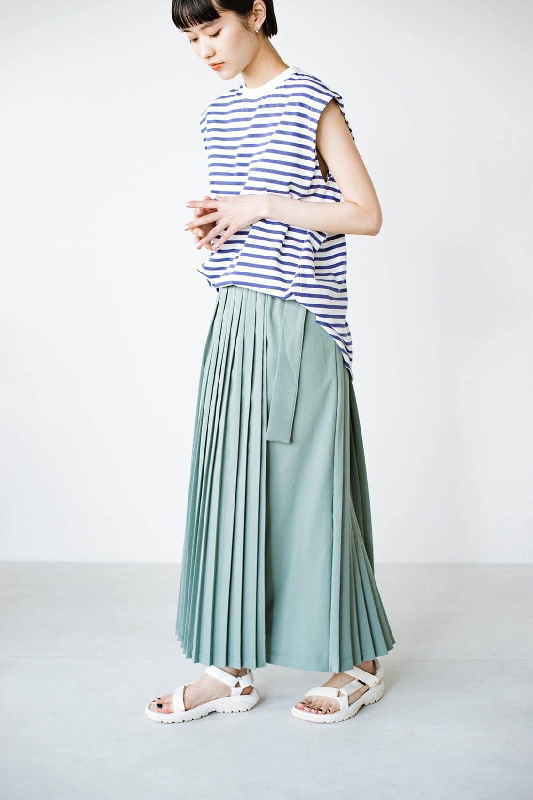 haco!［ハコ］|ｈａｃｏ！ ルンと一歩踏み出せる！動けばすそのハートがチラリとのぞく ラップ風スカート ｈａｃｏ！ ＦＡＣＴＯＲＹ ｗｉｔｈ ａｈ！