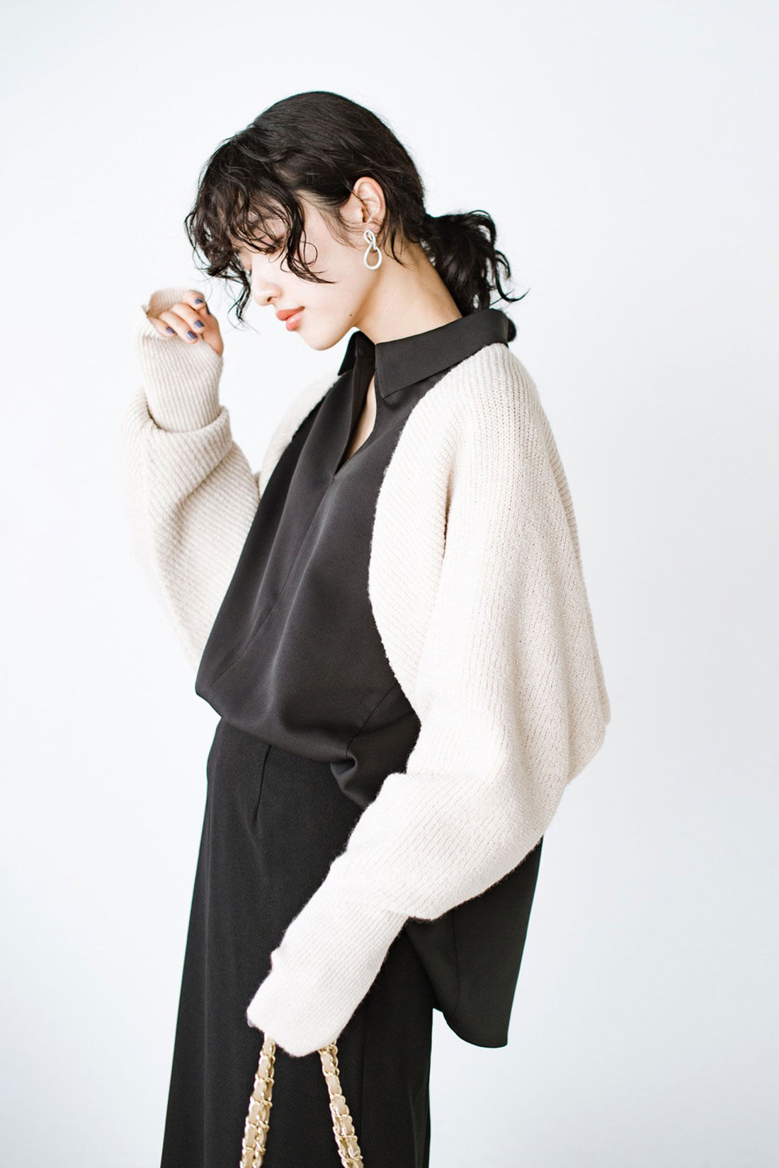 haco!|ｈａｃｏ！ 季節の変化を楽しむ「愛服」 シャツもブラウスもニットもやさしく包むアームボレロ