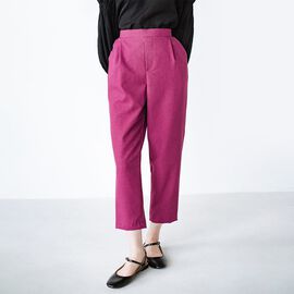 haco! | LANATECオックステーパードパンツ〈パープル〉