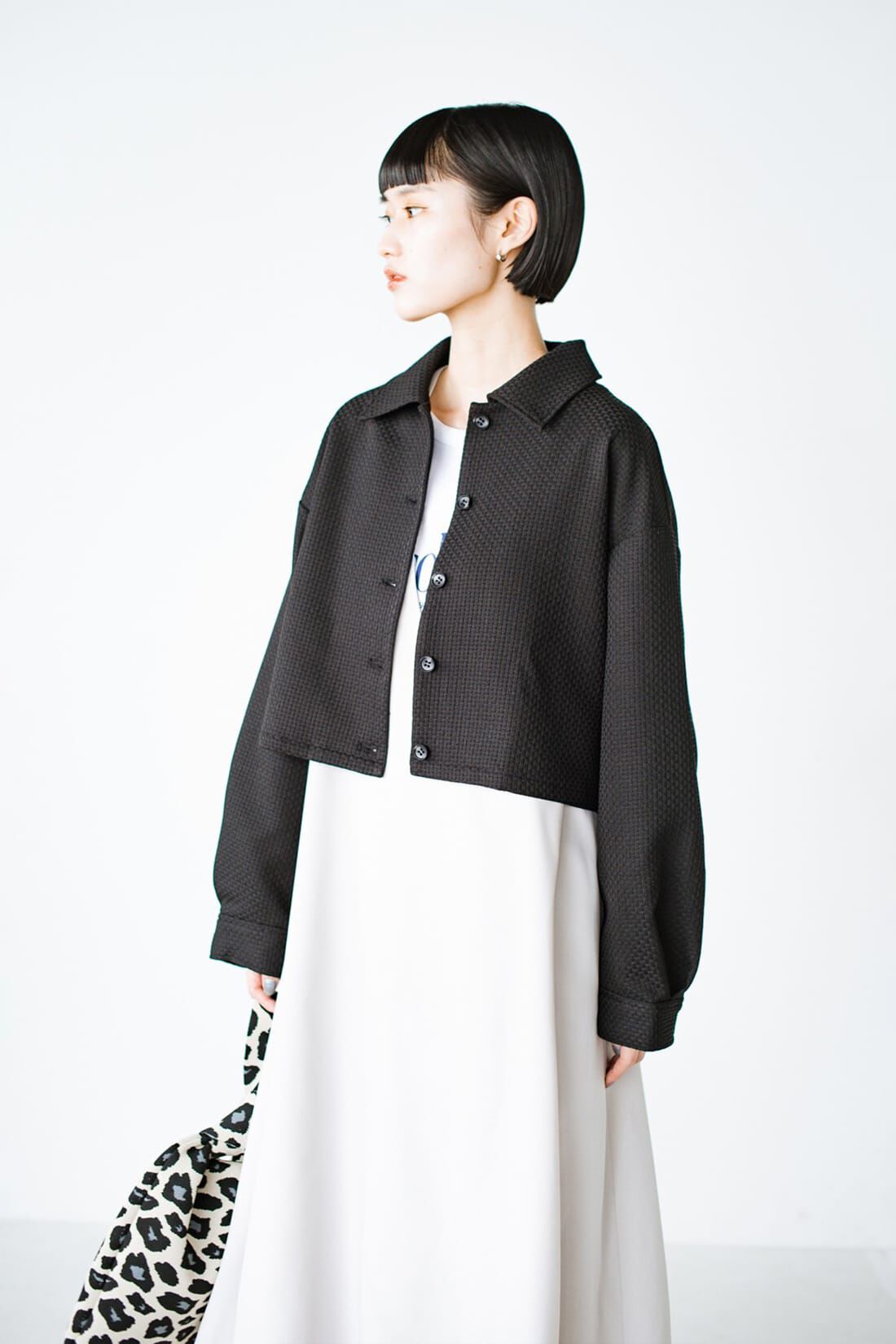 haco!|ｈａｃｏ！ 洗濯機洗いＯＫ！セットアップにもなるシャツジャケット〈日々グッジョ部’ｓ ｉｄｅａ〉〈ブラック〉