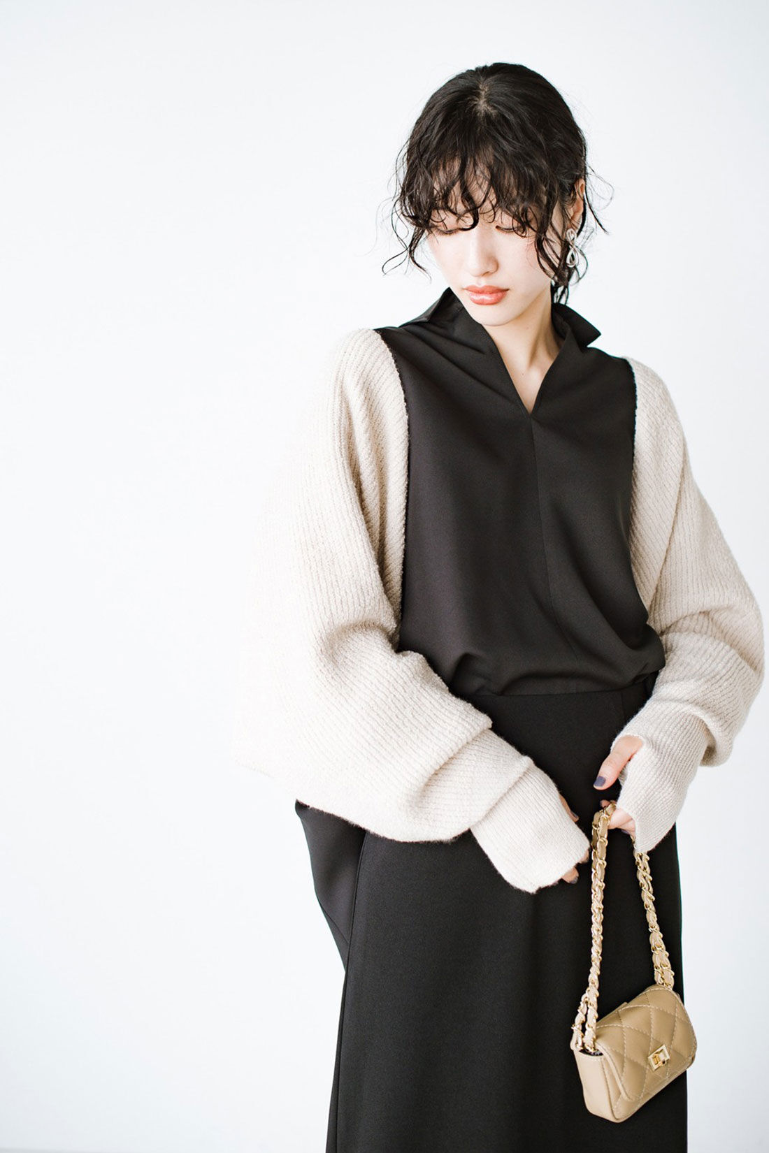 haco!|ｈａｃｏ！ 季節の変化を楽しむ「愛服」 シャツもブラウスもニットもやさしく包むアームボレロ